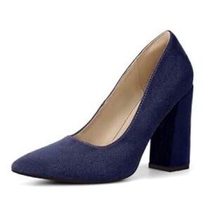 IDIFU Block Heel Pumps